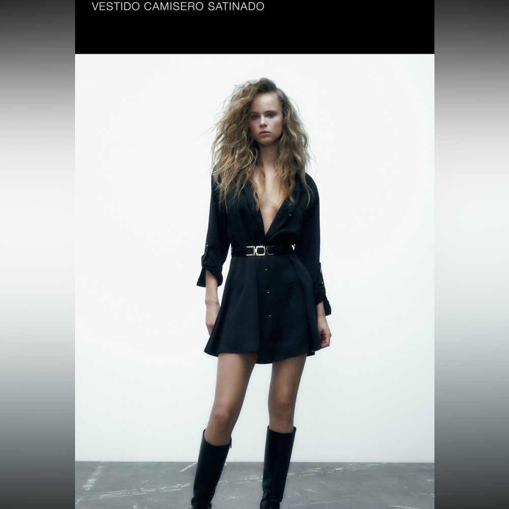 Black Zara dress